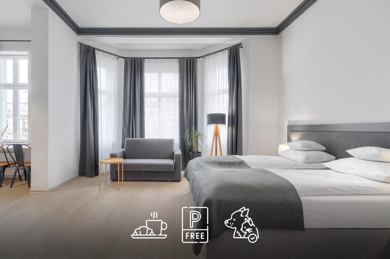 Aparthotel Platinum Szczecin Exteriör bild