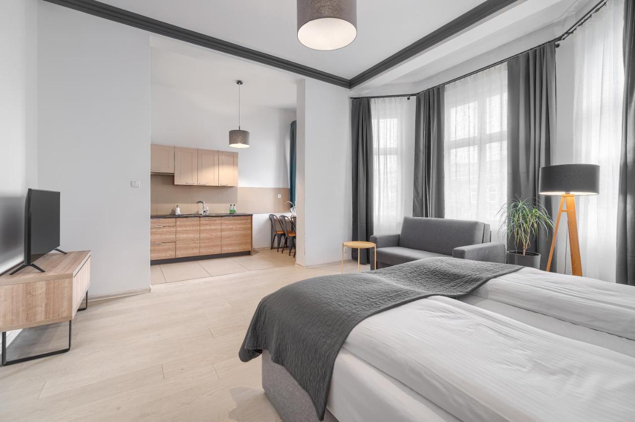 Aparthotel Platinum Szczecin Exteriör bild